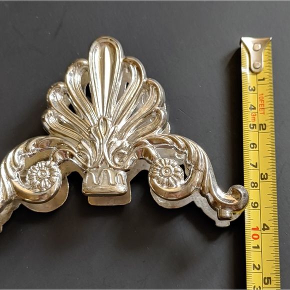 Silver Plate Buffet Caddy - Picture 7 of 8